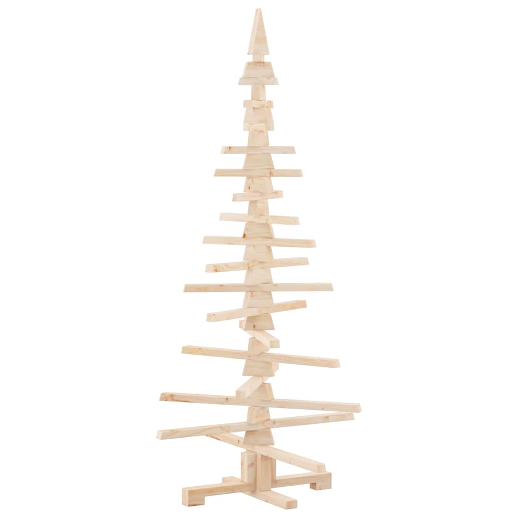 Weihnachtsbaum Holz zum Schmücken 60 cm Massivholz Kiefer