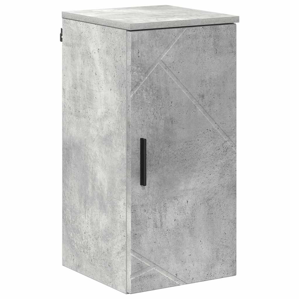 Badezimmermöbel-Set mit Tür 5 pcs Weiß Holzwerkstoff & Metall