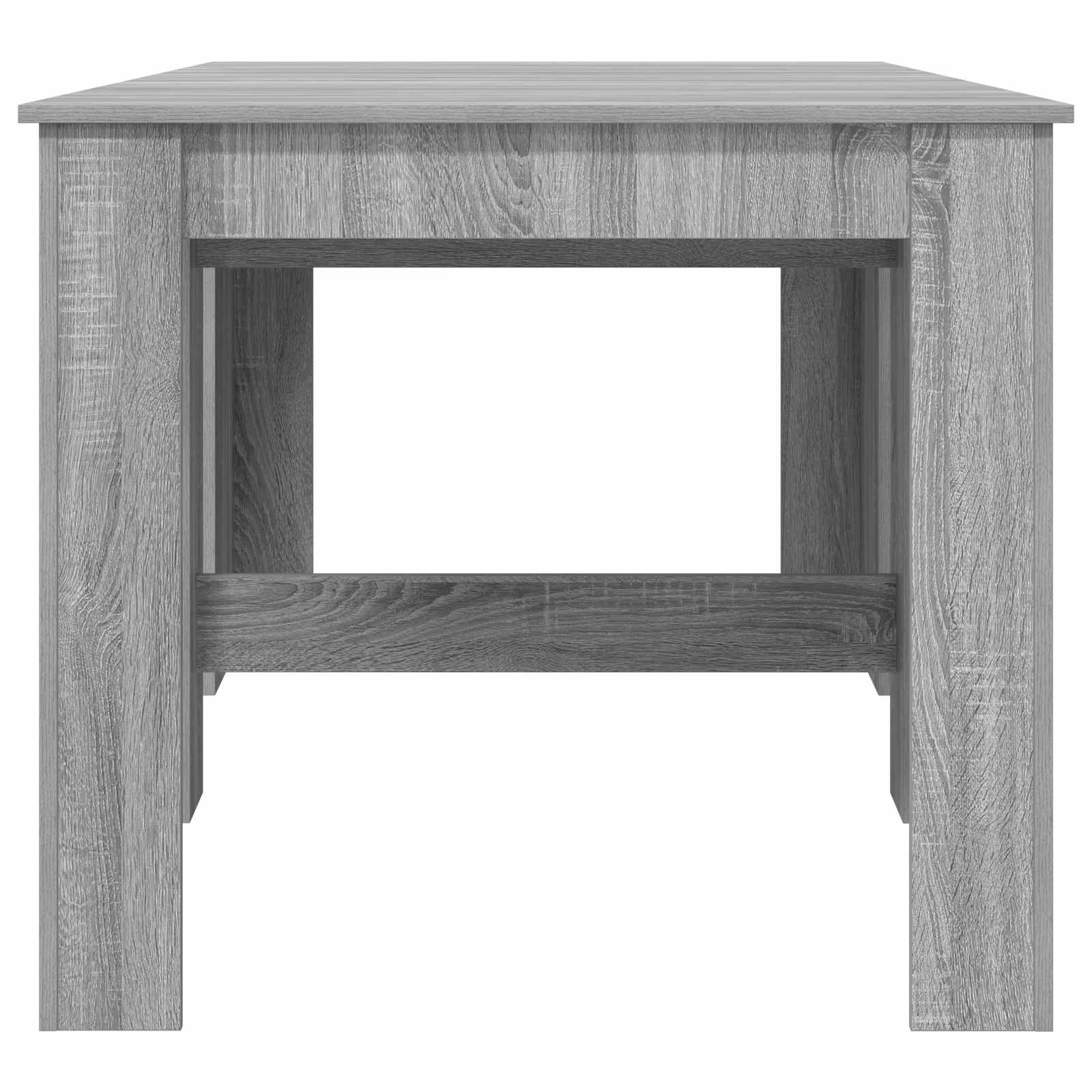 Esstisch 180 x 85 x 75 cm Holzwerkstoff Schwarze Eiche