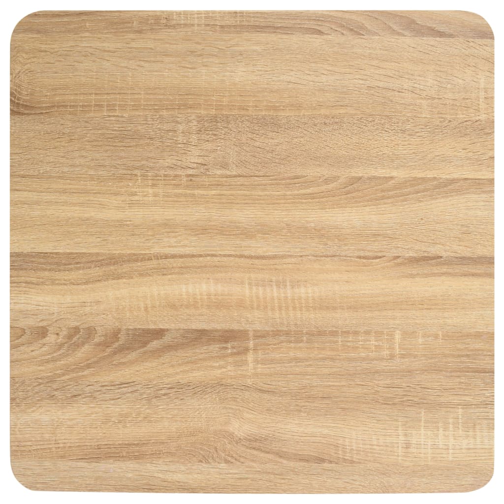Bistrotisch Hellbraun 50x50 cm MDF