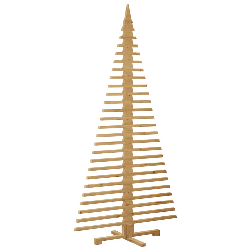 Weihnachtsbaum Holz zum Schmücken 60 cm Massivholz Kiefer