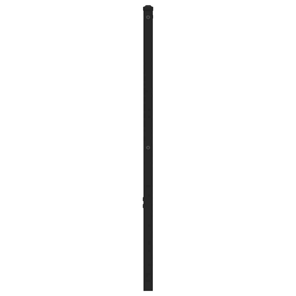 Ersatz-Kopfteil Räuchereiche 100 cm Eisen und Holzwerkstoff