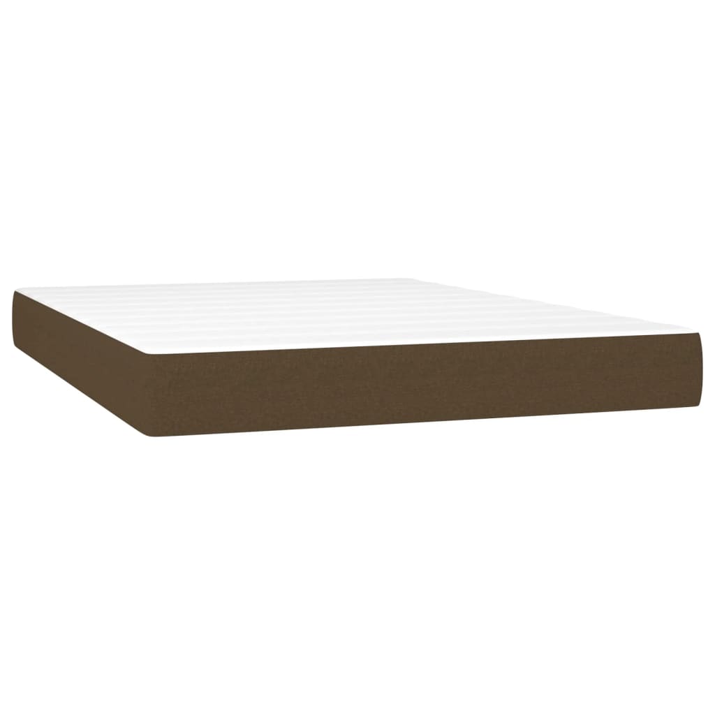 Taschenfederkernmatratze Mittel Hellgrau 80x200x20 cm Stoff