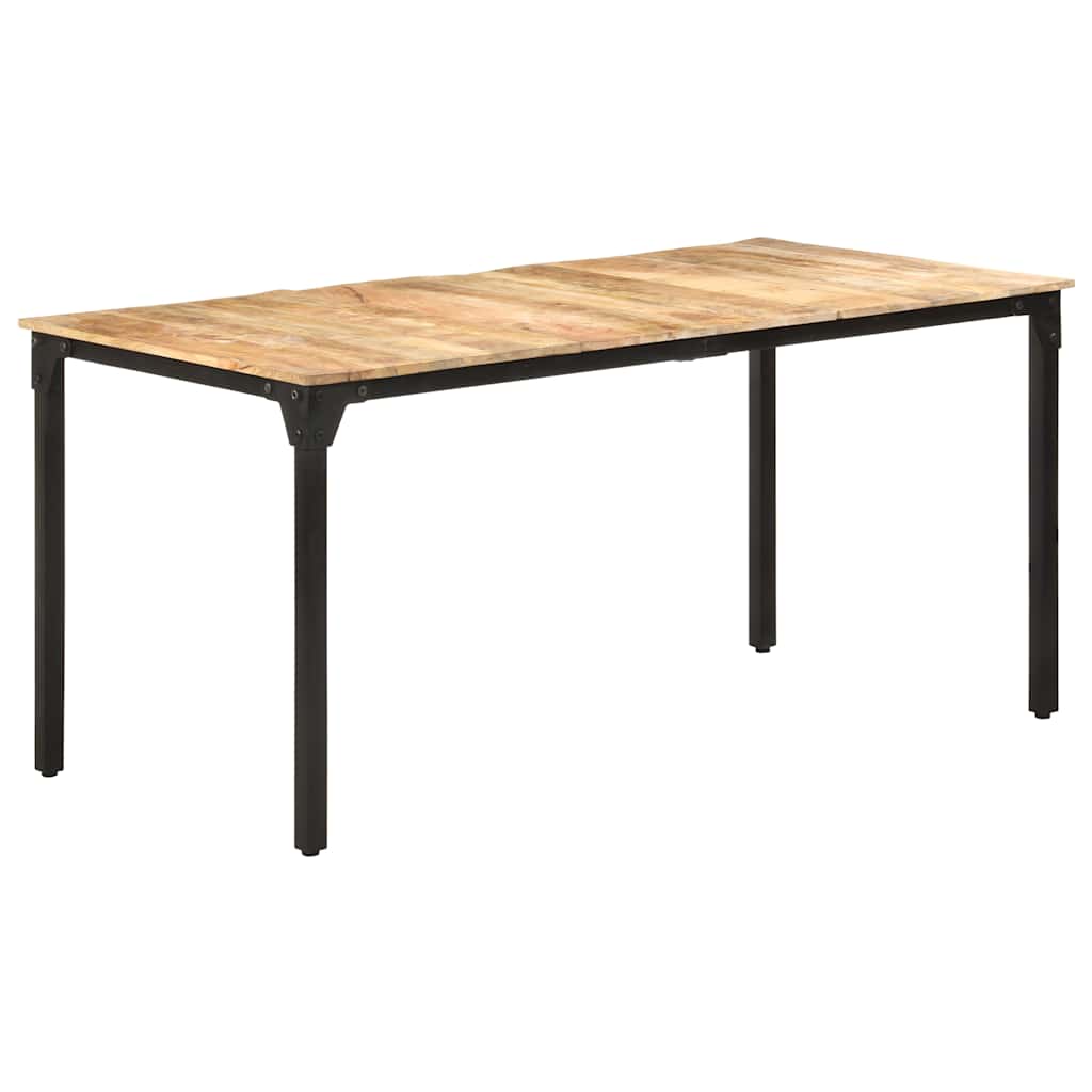 Esstisch 140x70x76 cm Raues Mangoholz