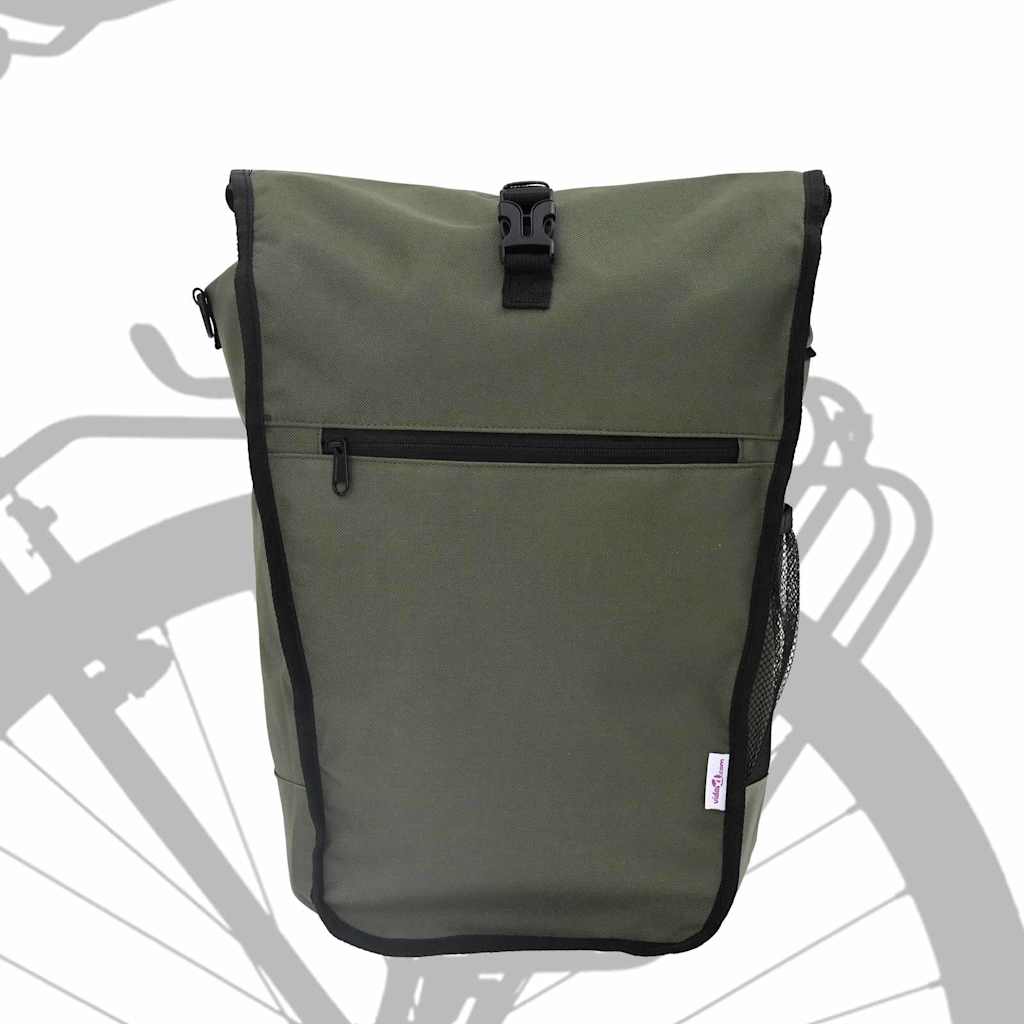 Fahrradtasche Schwarz 34 x 16 x 59 cm Polyester
