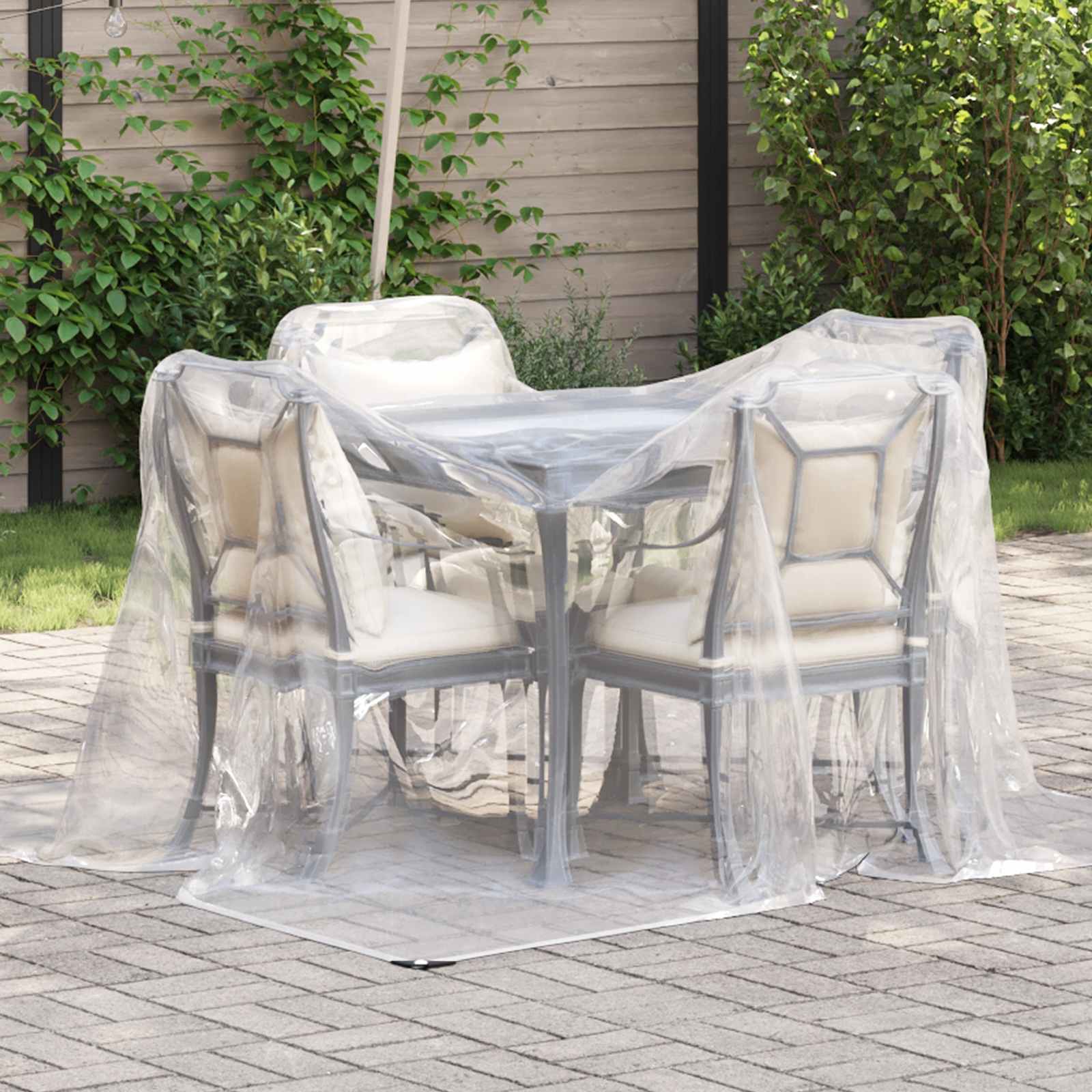 Pflanzenabdeckung mit Ösen 1x3 m Polyethylen
