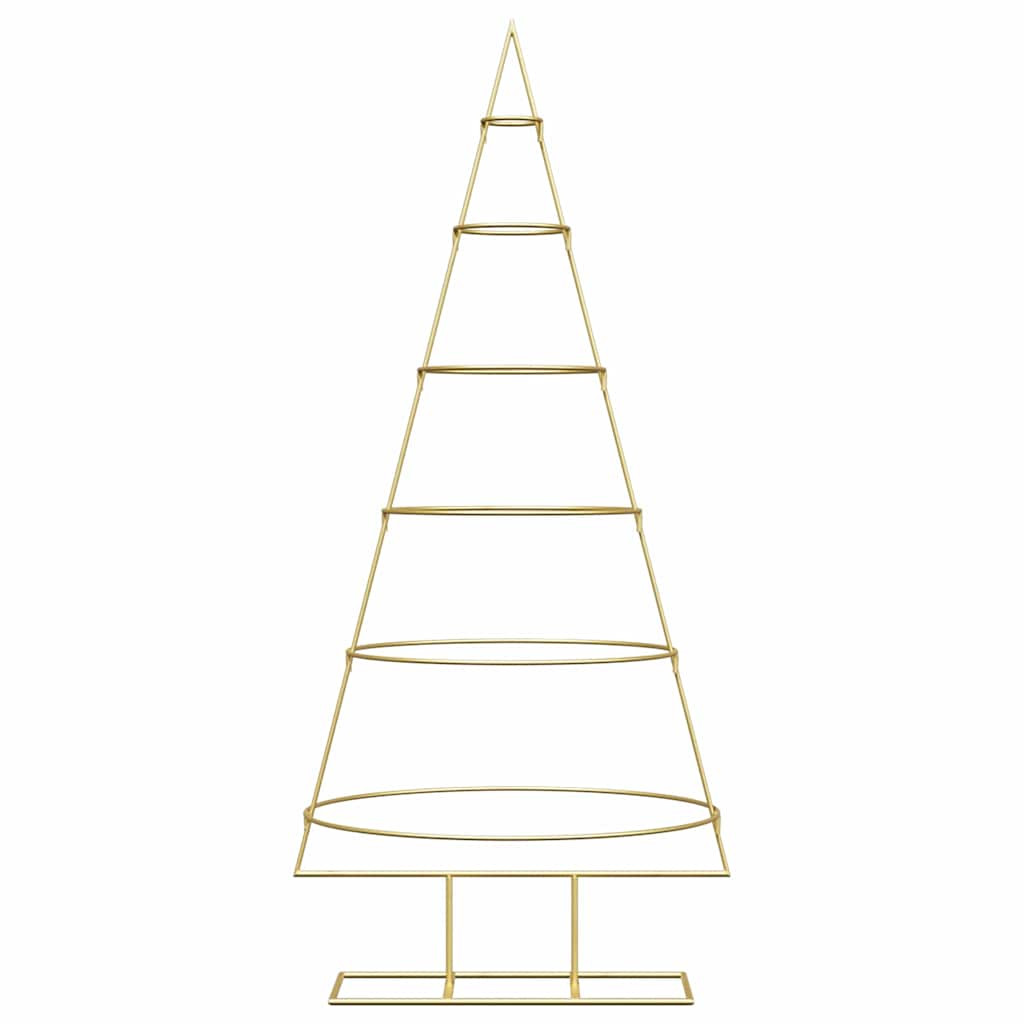Metall-Weihnachtsbaum Deko Schwarz 60 cm