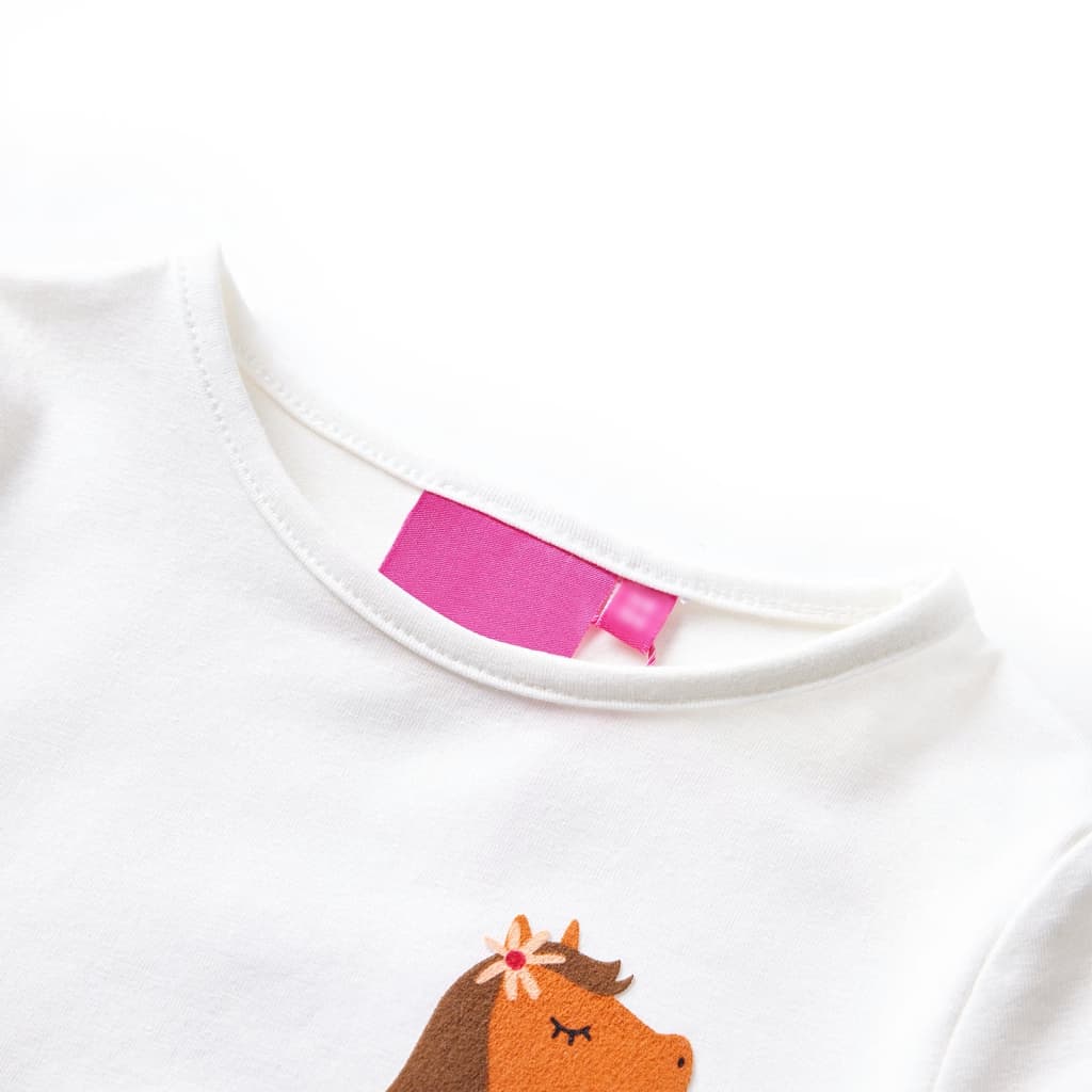 Kinder-Langarmshirt Marineblau 116