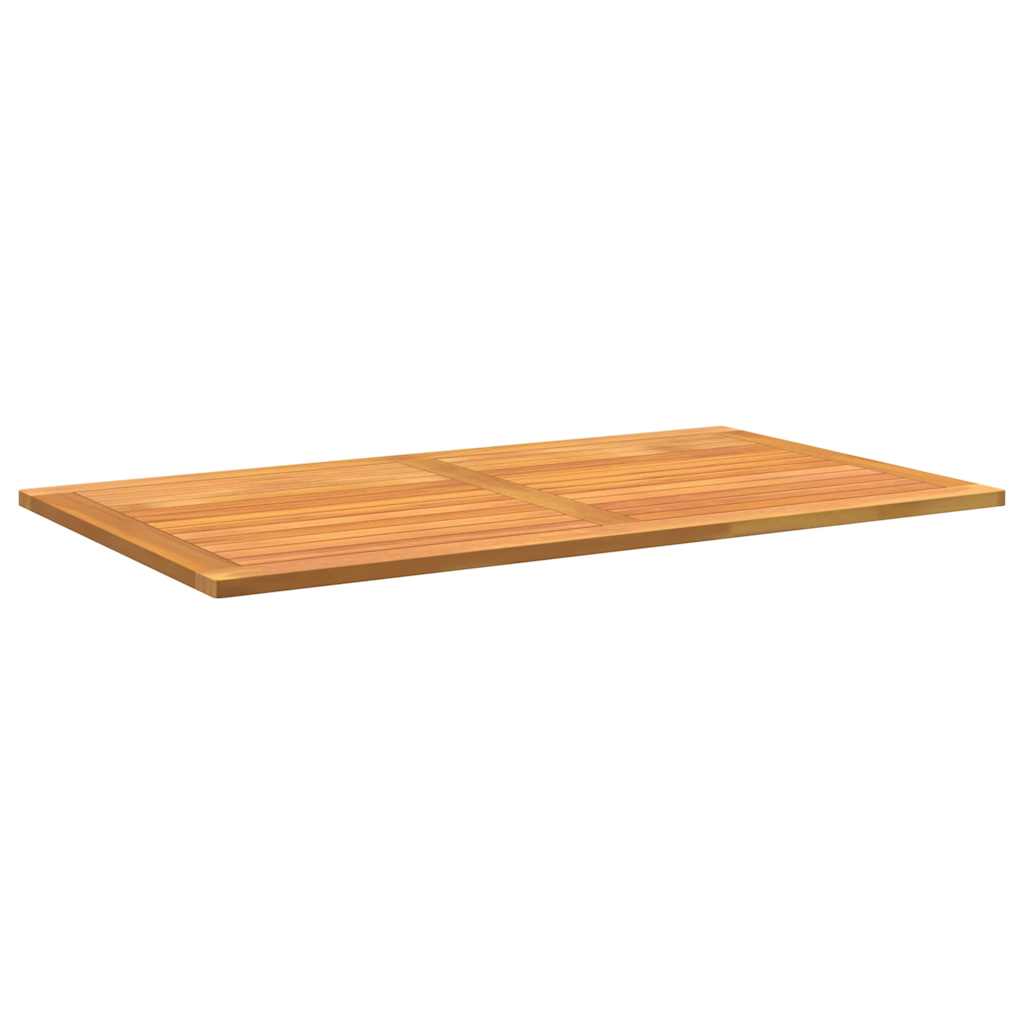 Tischplatte Öl-Natur 80 x 40 x 2 cm Massivholz Akazie