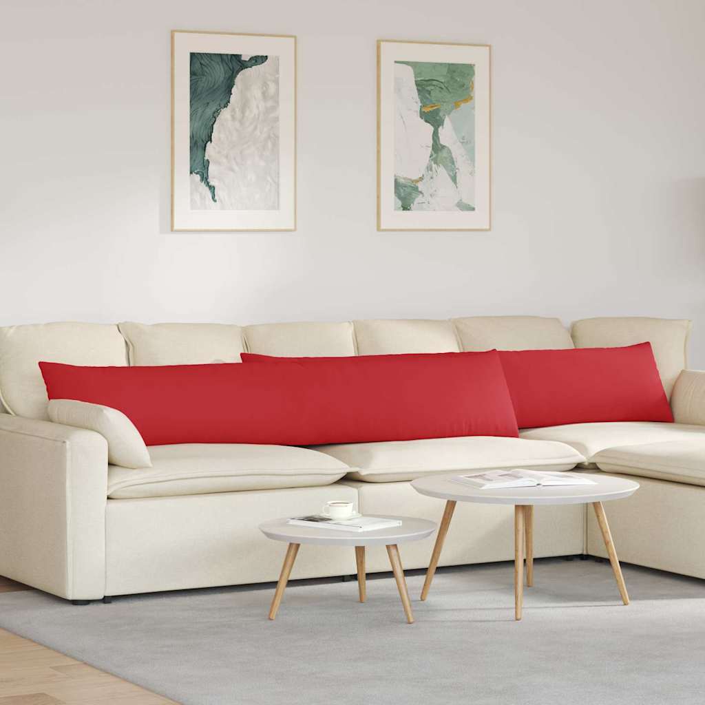 Sofakissen 2 pcs Hellgrau 50 x 30 cm Stoff