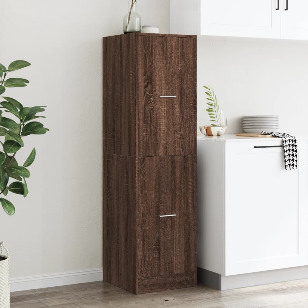 Apothekerschrank Weiß 30 x 41 x 174,5 cm Holzwerkstoff