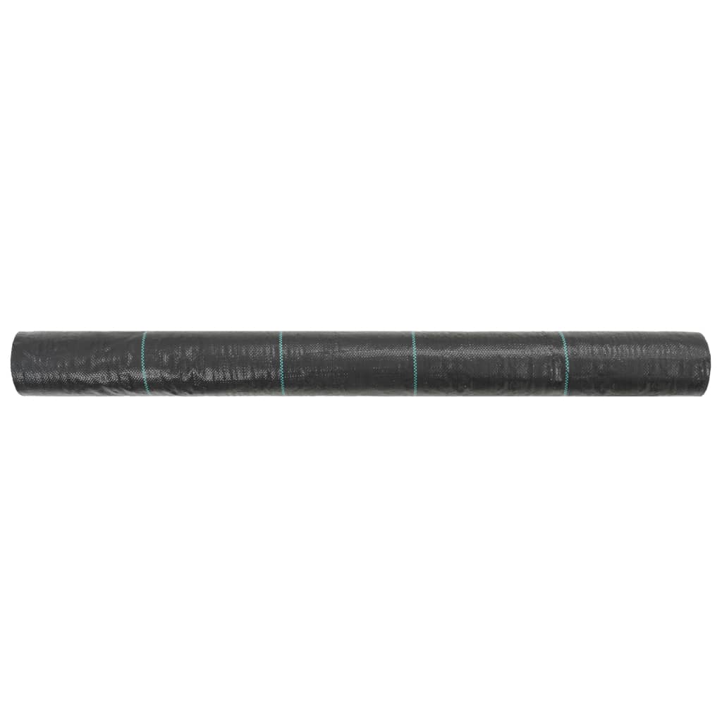 Unkraut- und Wurzelschutzfolie PP 2 x 100 m Schwarz