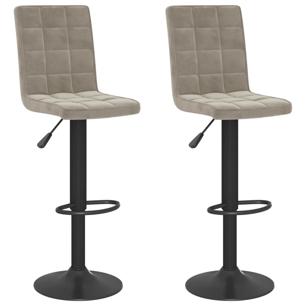 Barhocker Rosa Samt