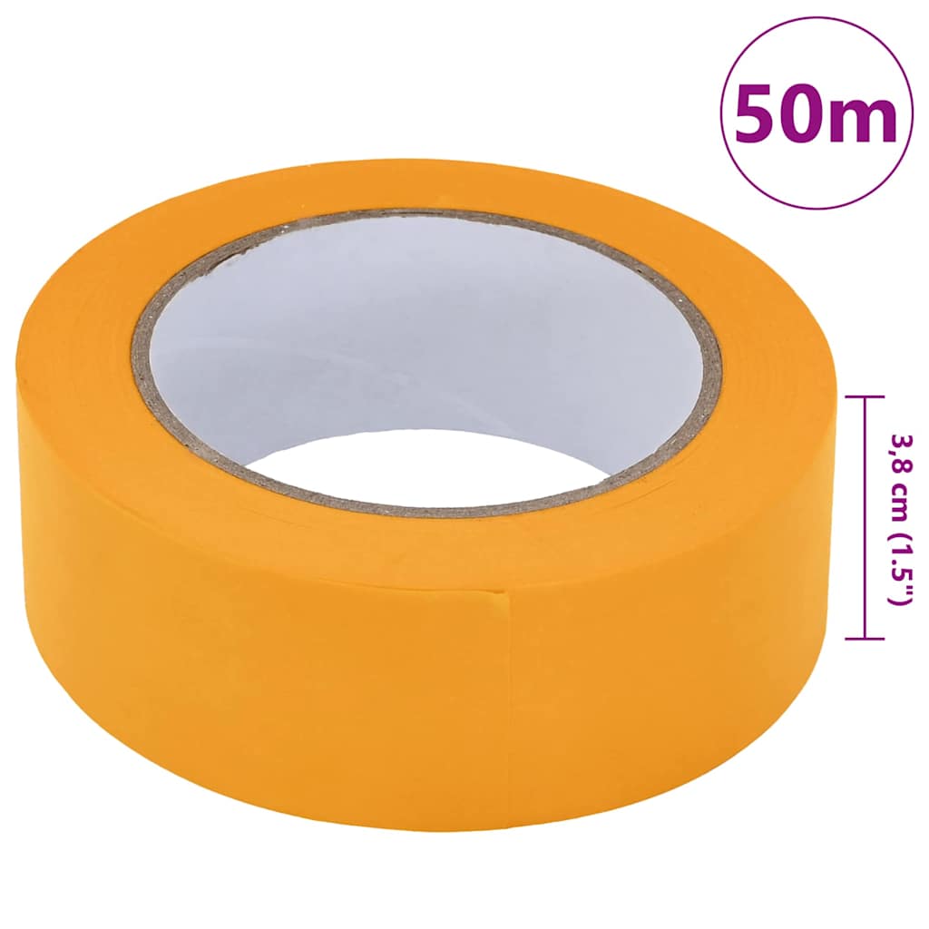 Malerklebebänder 6 pcs Gelb 19mm x 50m Papier