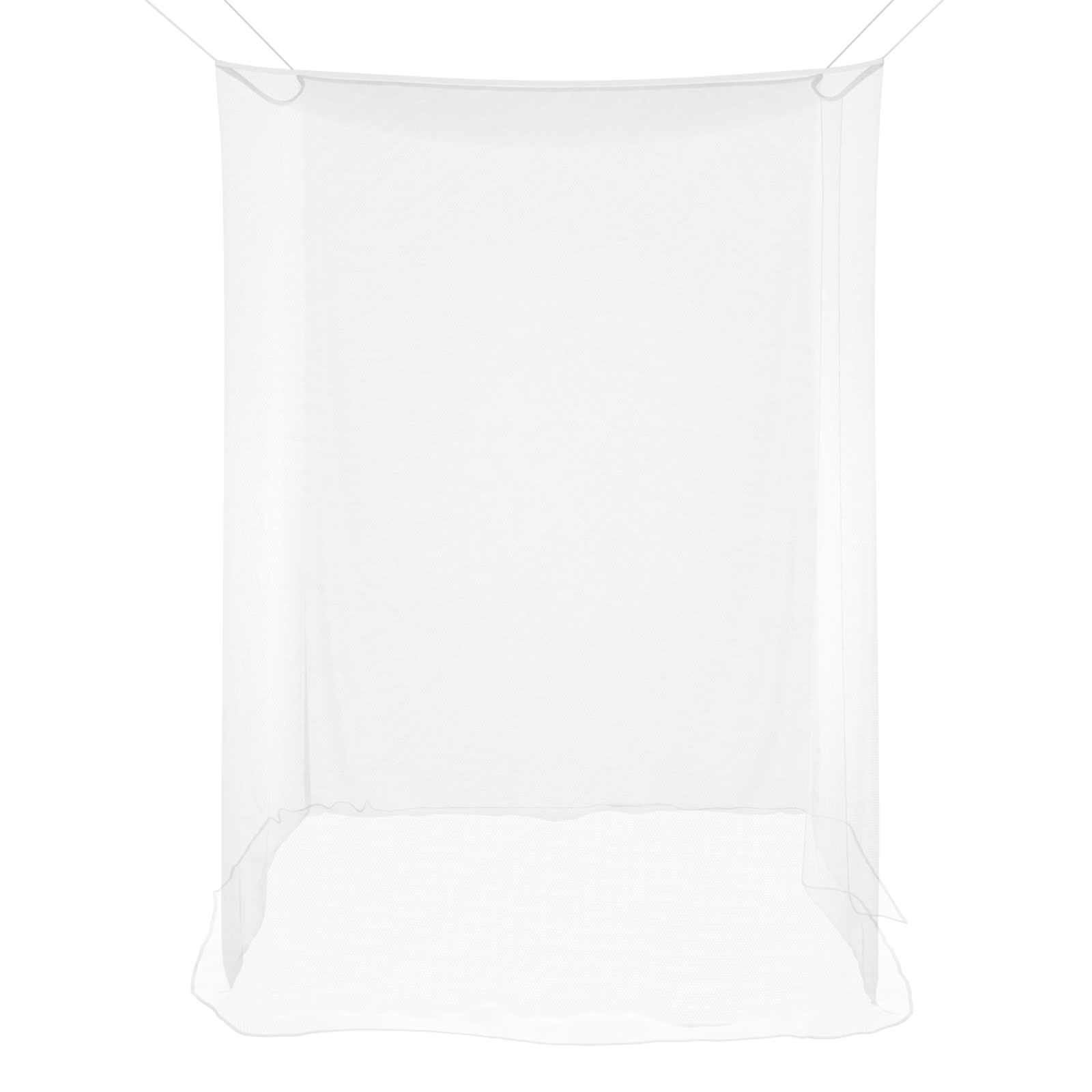 Moskitonetz zum Aufhängen 156 Mesh Weiß 220x100x150 cm