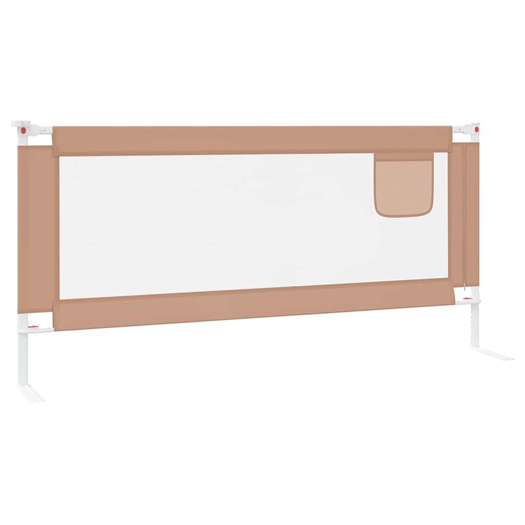Kleinkind-Bettschutzgitter Grün 90x25 cm Stoff