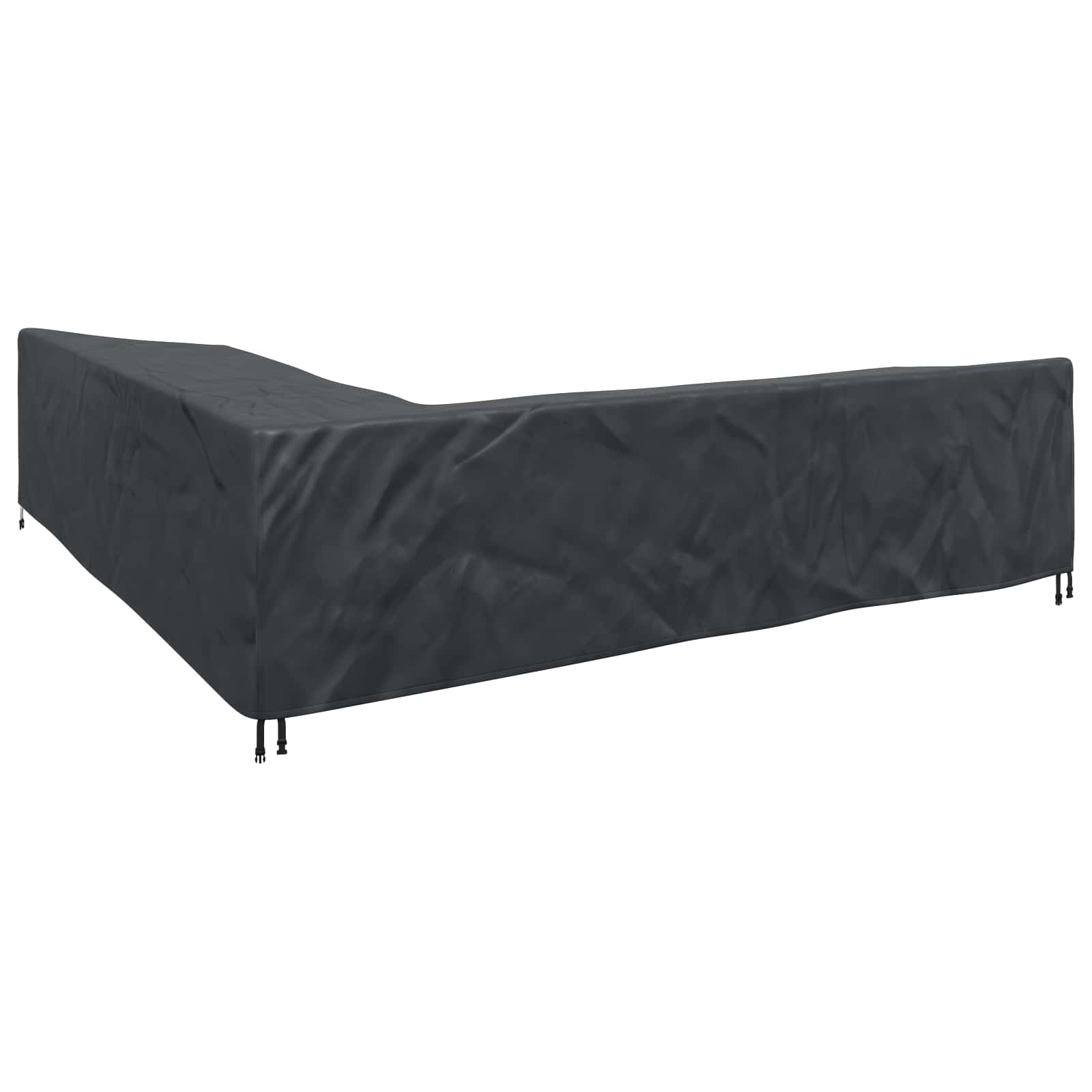 Möbelbezug Schwarz 235 x 235 x 85 cm 210D Oxford Stoff