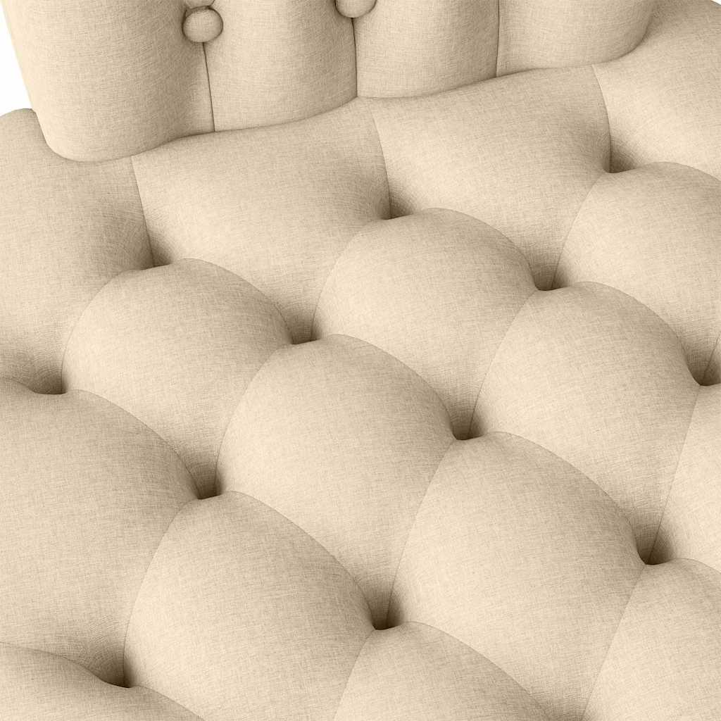 Schlafsessel Hellgrau 56,5 x 70 x 110 cm Stoff