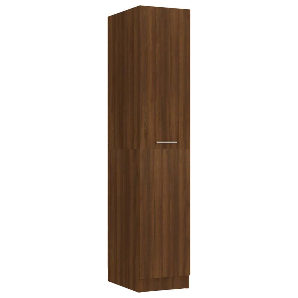 Apothekerschrank Weiß 30x42,5x150 cm Holzwerkstoff
