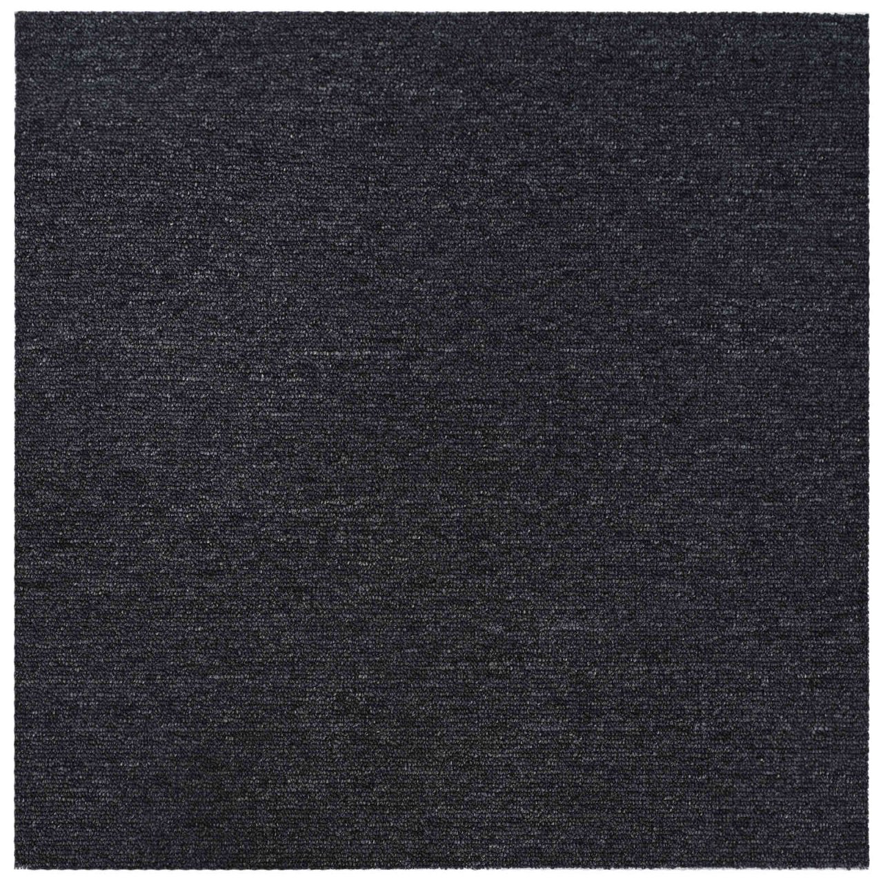 Teppichfliese Hellgrau mit Streifen 50 x 50 cm 4 pcs