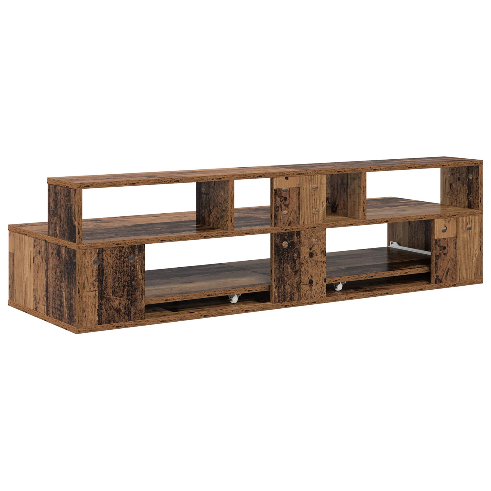 Studiotisch Weiß 152 x 42,5 x 36 cm Holzwerkstoff