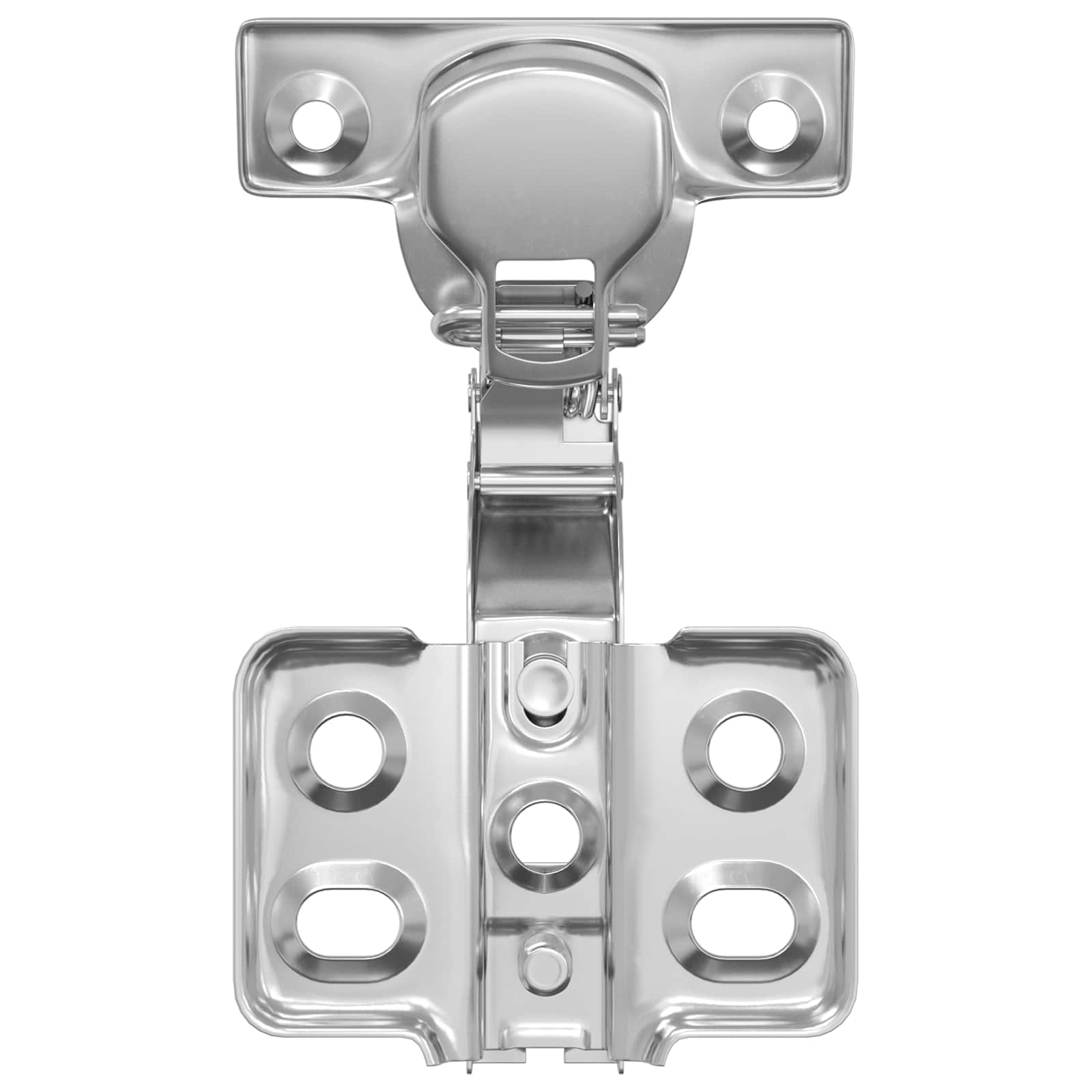 Scharnier 2 pcs Nickel 85 x 52,5 x 9,5 mm Eisen