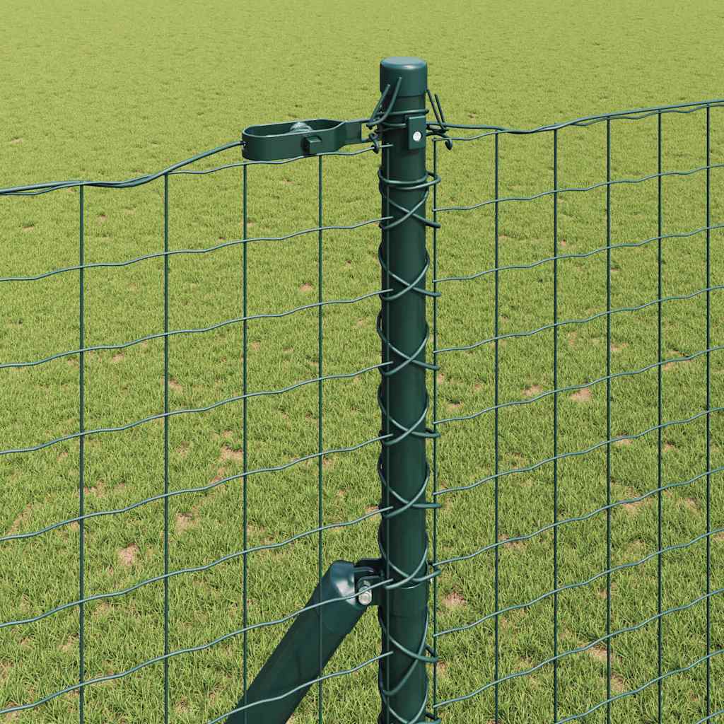 Eingebetteter Zaunpfosten für den Außenbereich 26 Stk. Grün