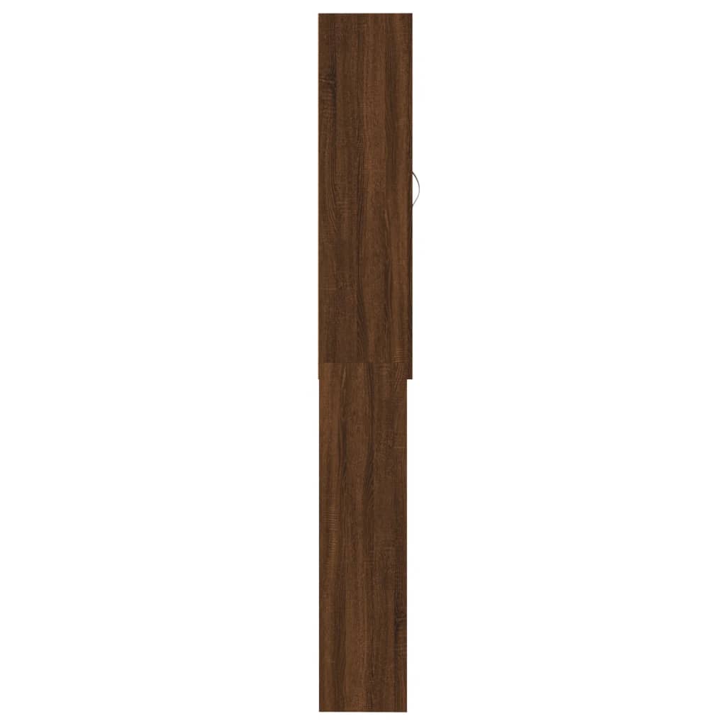 Waschmaschinenschrank Weiß 64x25,5x190 cm