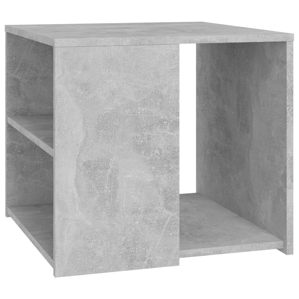 Beistelltisch Grau 50x50x45 cm Holzwerkstoff