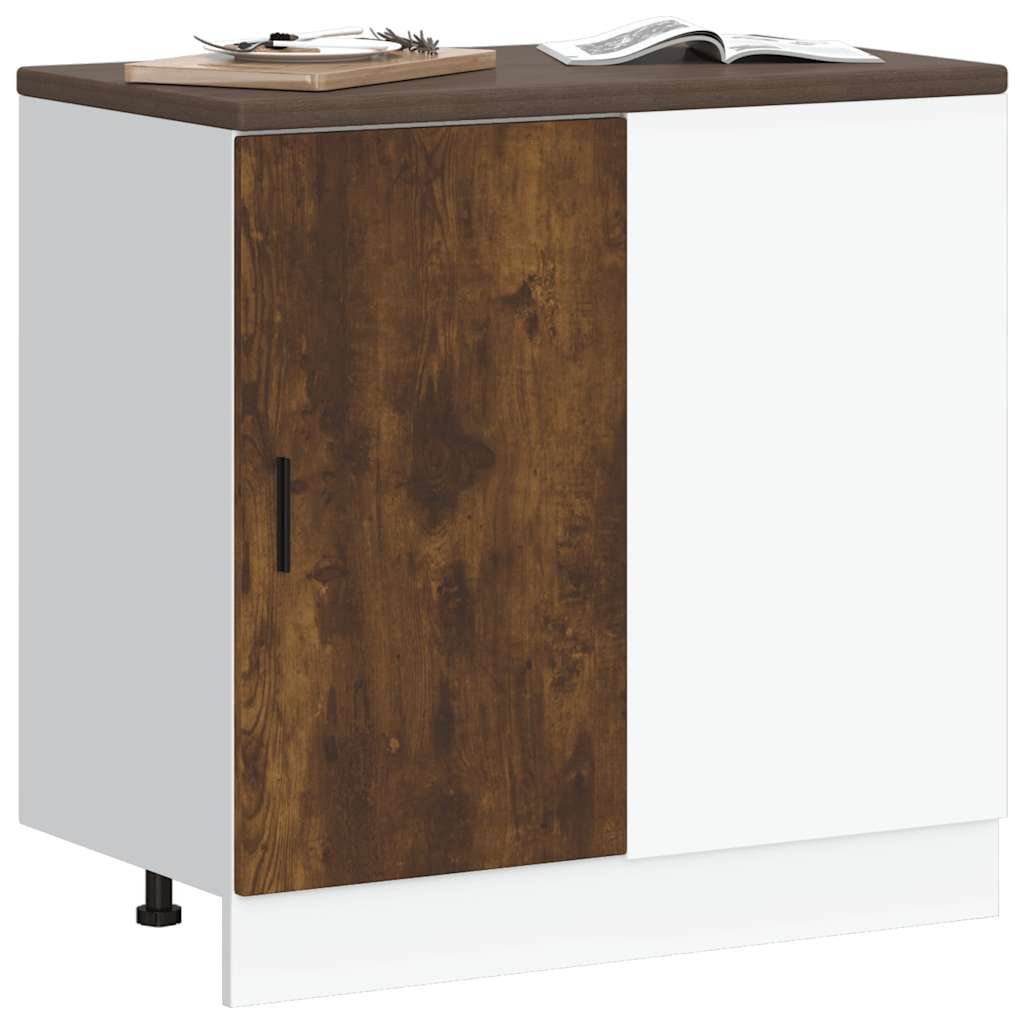 Unterschrank Lyon Weiß 60x46x81,5 cm Holzwerkstoff