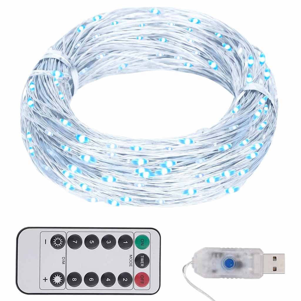 LED-Lichterkette mit 150 LEDs Warmweiß 15 m