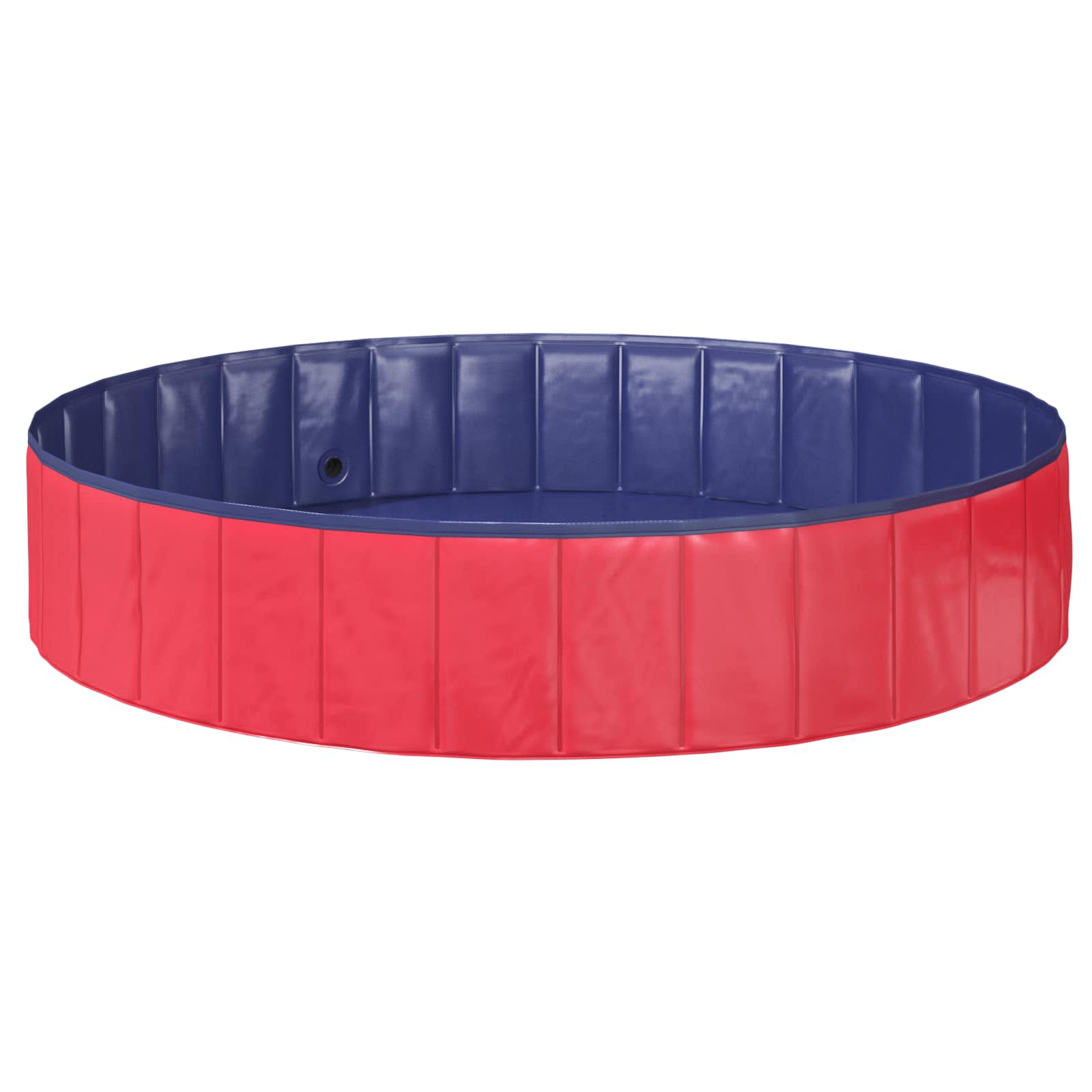 Kinder Schwimmbecken Rot Ø 80 x 20 cm