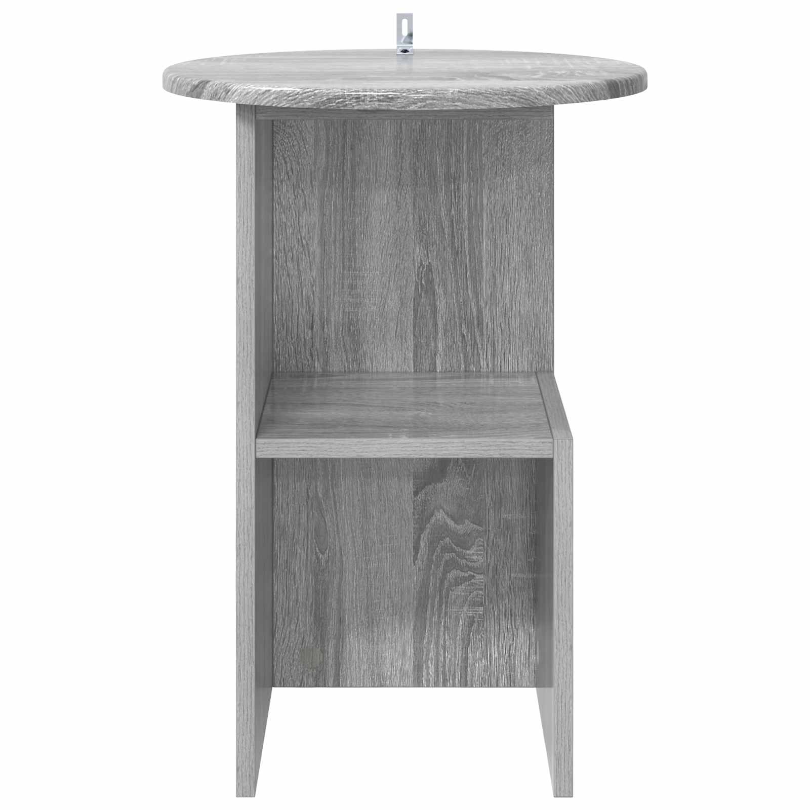 Beistelltisch Weiß Ø 39,5 x 55 cm Holzwerkstoff