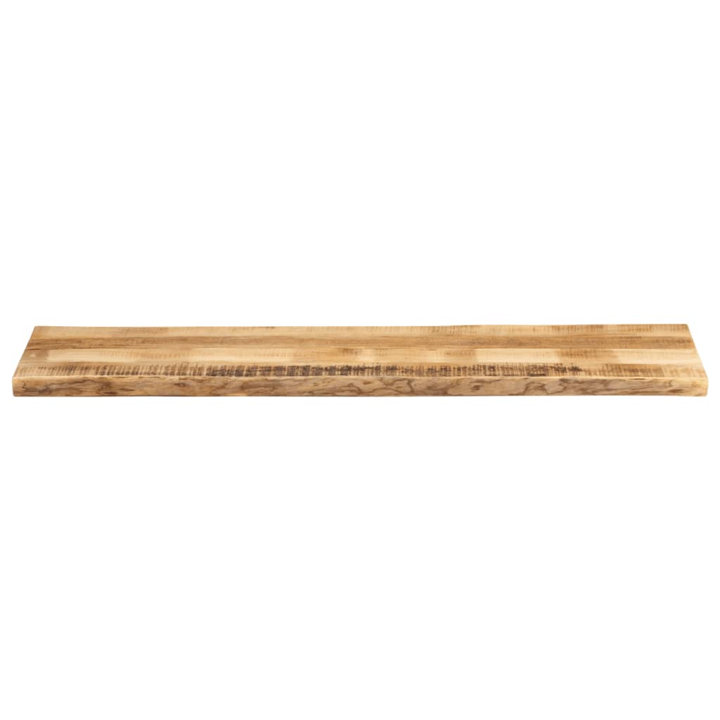 Tischplatte 40x40x2,5 cm Rechteckig Massivholz Akazie Baumkante
