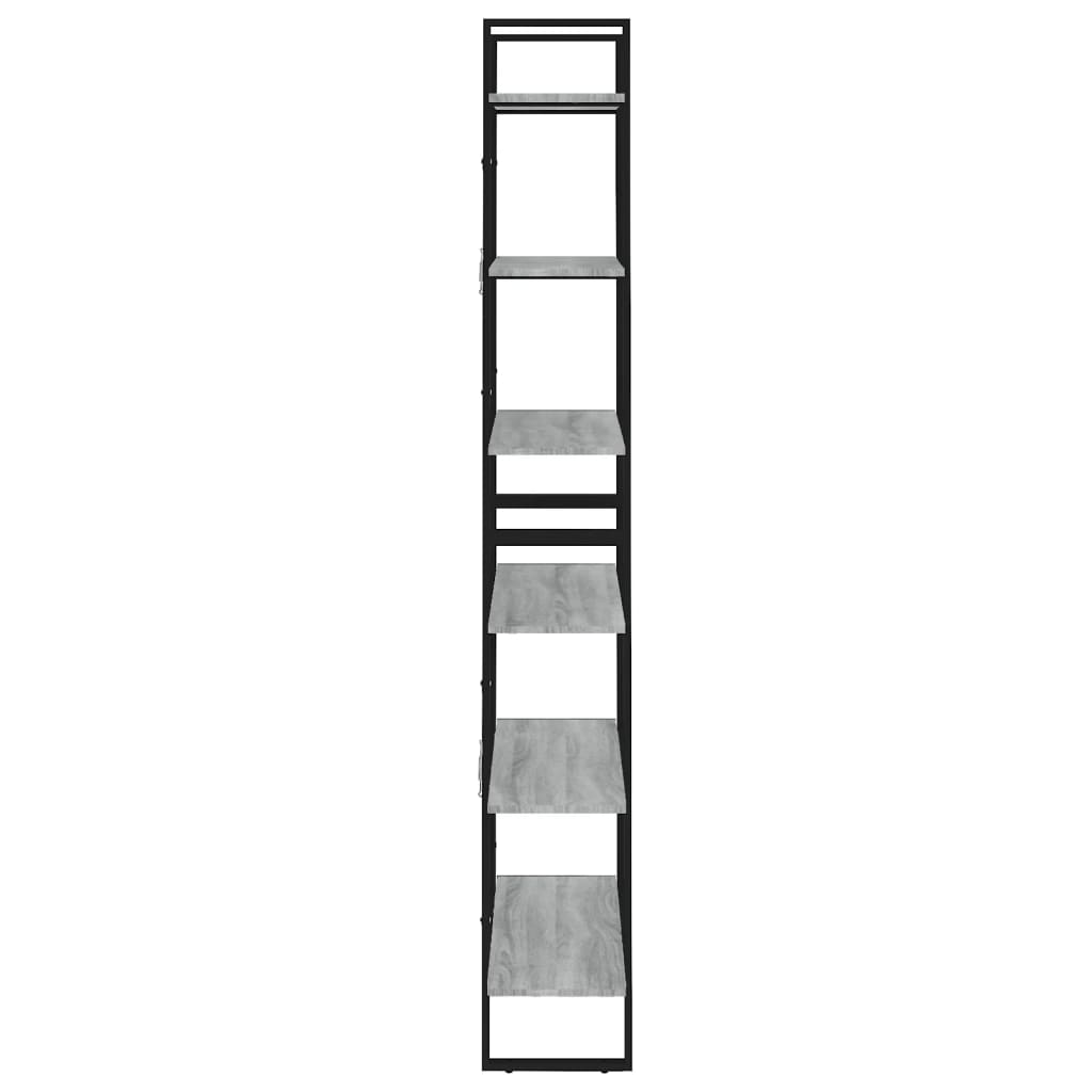 Bücherregal Weiß 80x30x105 cm Holzwerkstoff