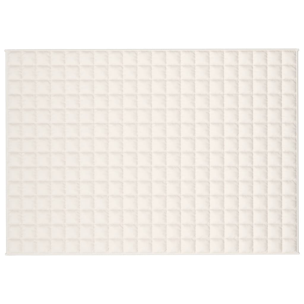 Gewichtsdecke Grau 122x183 cm 5 kg Stoff