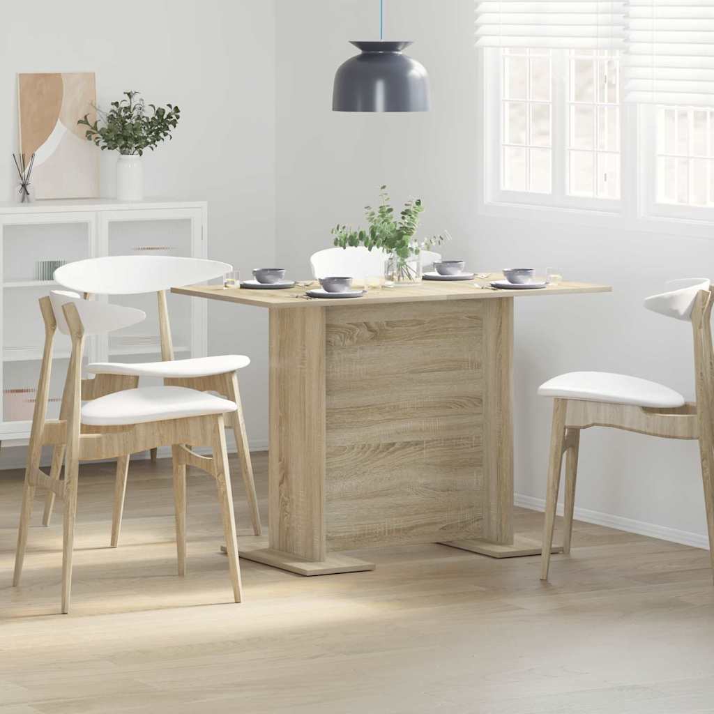 Esstisch Weiß 110x60x75 cm Holzwerkstoff