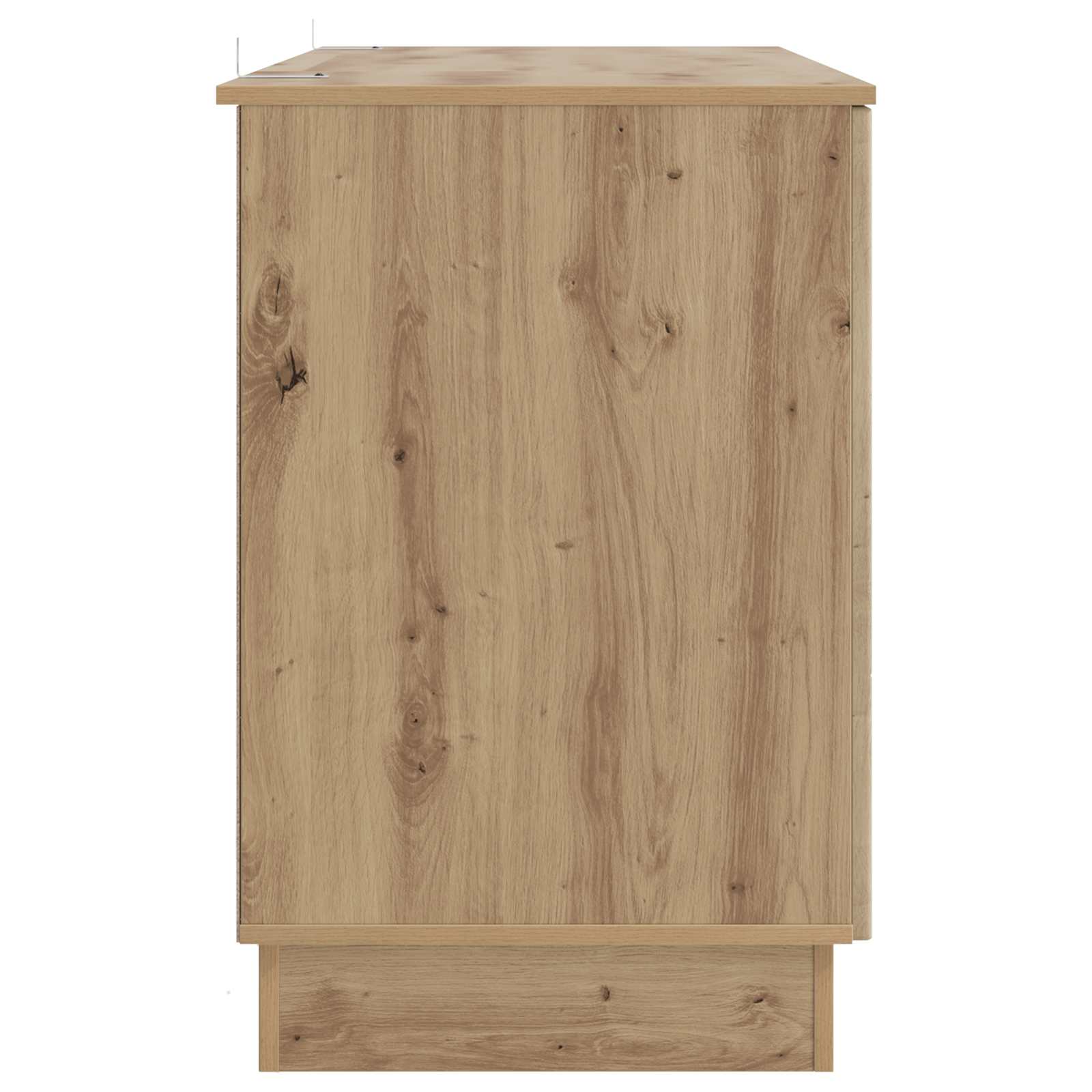 Schreibtisch mit Regal Schwarz 142,5 x 50 x 75 cm Holzwerkstoff