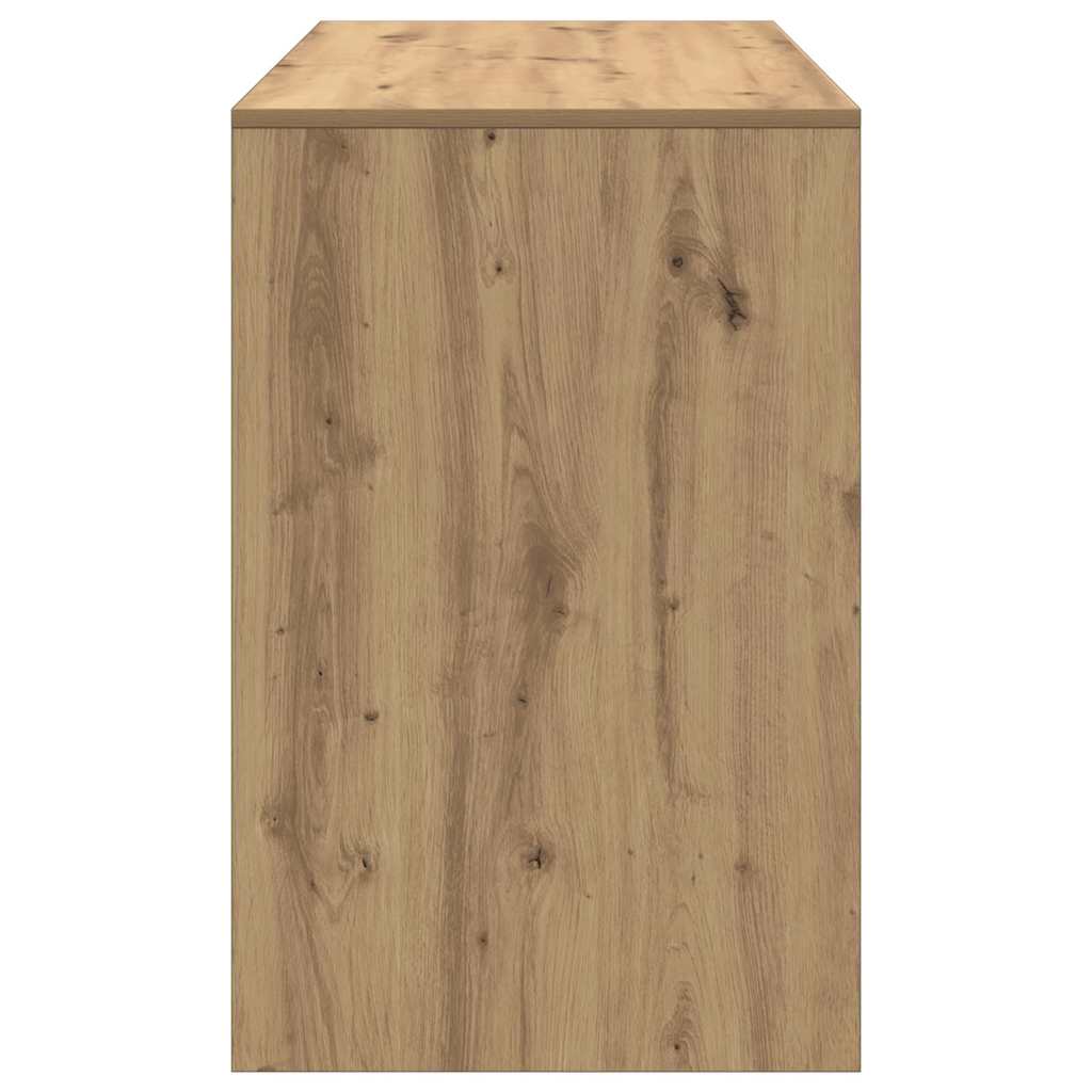 Schreibtisch Weiß 101x50x76,5 cm Holzwerkstoff