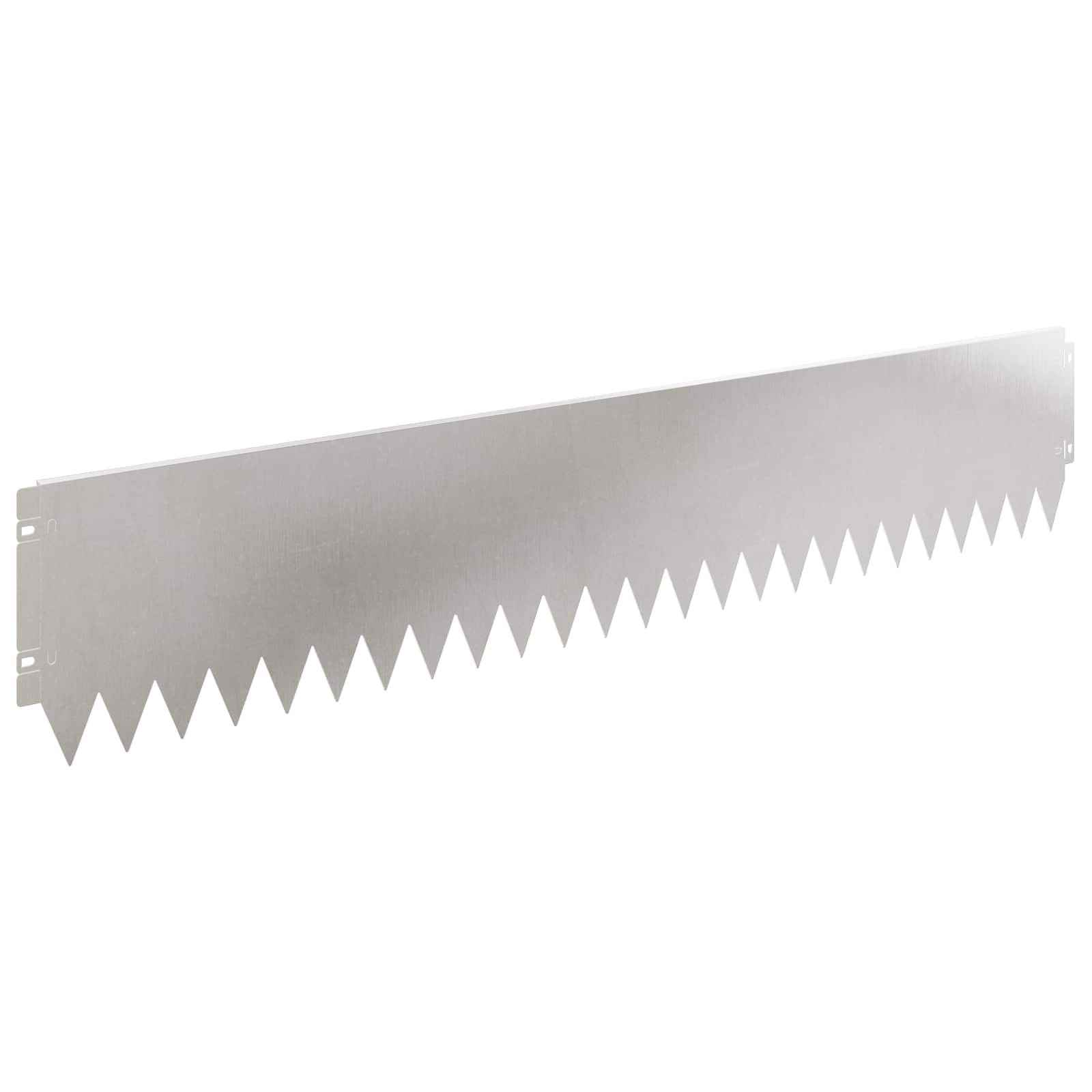 Raseneinfassung 10 pcs 103 x 10 cm Stahl Schwarz