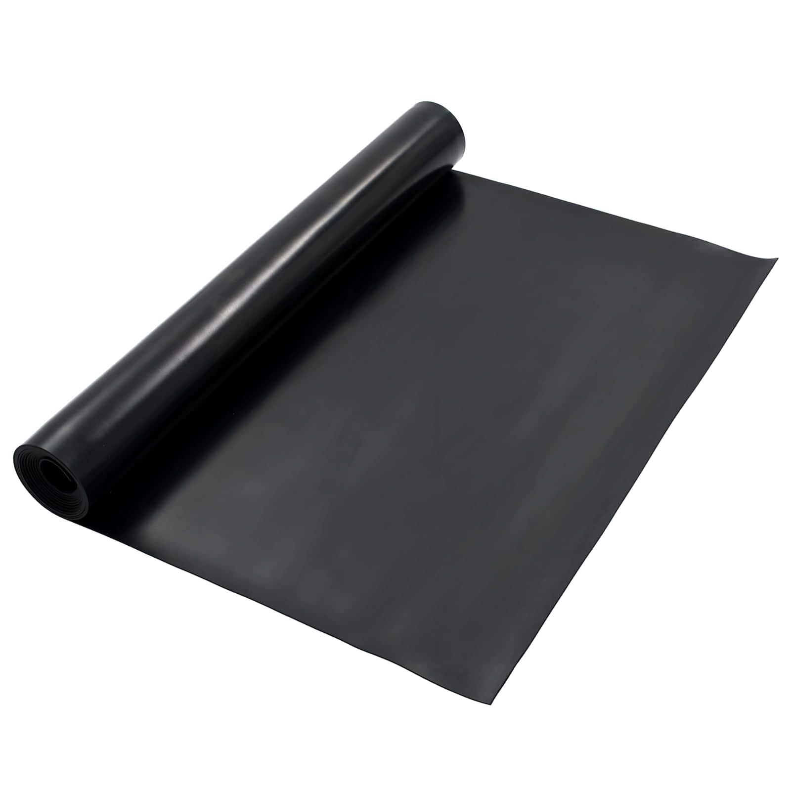 Bodenbelag Schwarz 1,2 x 2 m Gummi