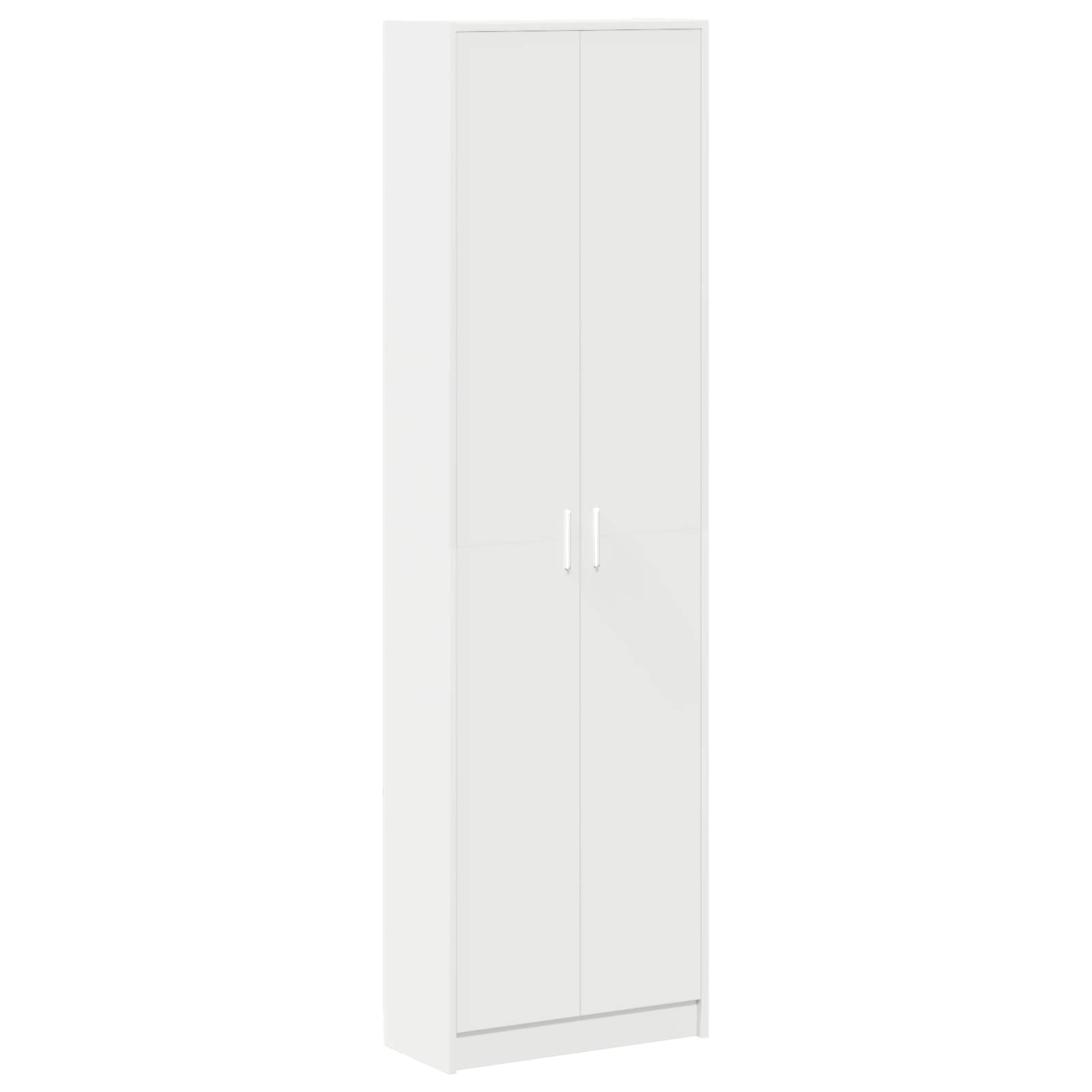 Kleiderschrank mit Regal Schwarz Eichen-Optik 55 x 25 x 189 cm