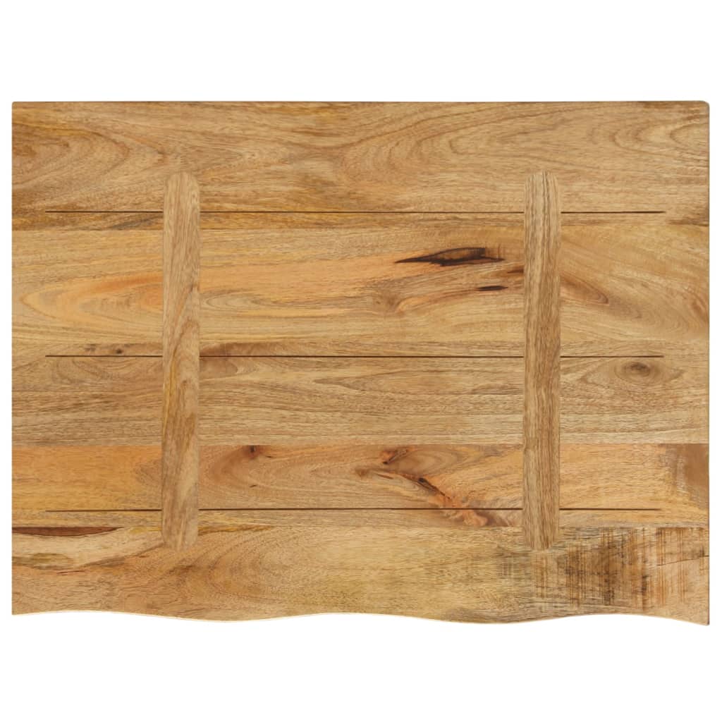 Wandregal 40x20x2,5 cm Rechteckig Massivholz Akazie Baumkante