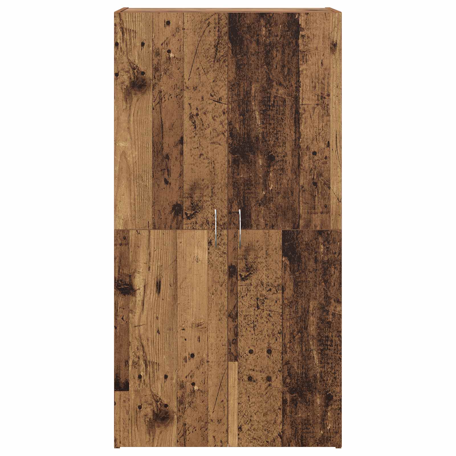 Aktenschrank Weiß 60x32x153 cm Holzwerkstoff
