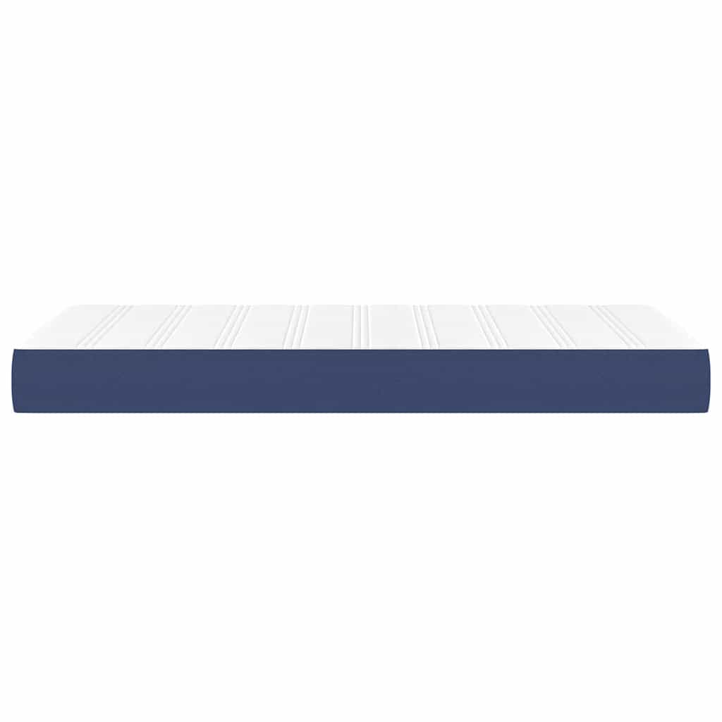 Taschenfederkernmatratze Mittel Hellgrau 80x200x20 cm Stoff