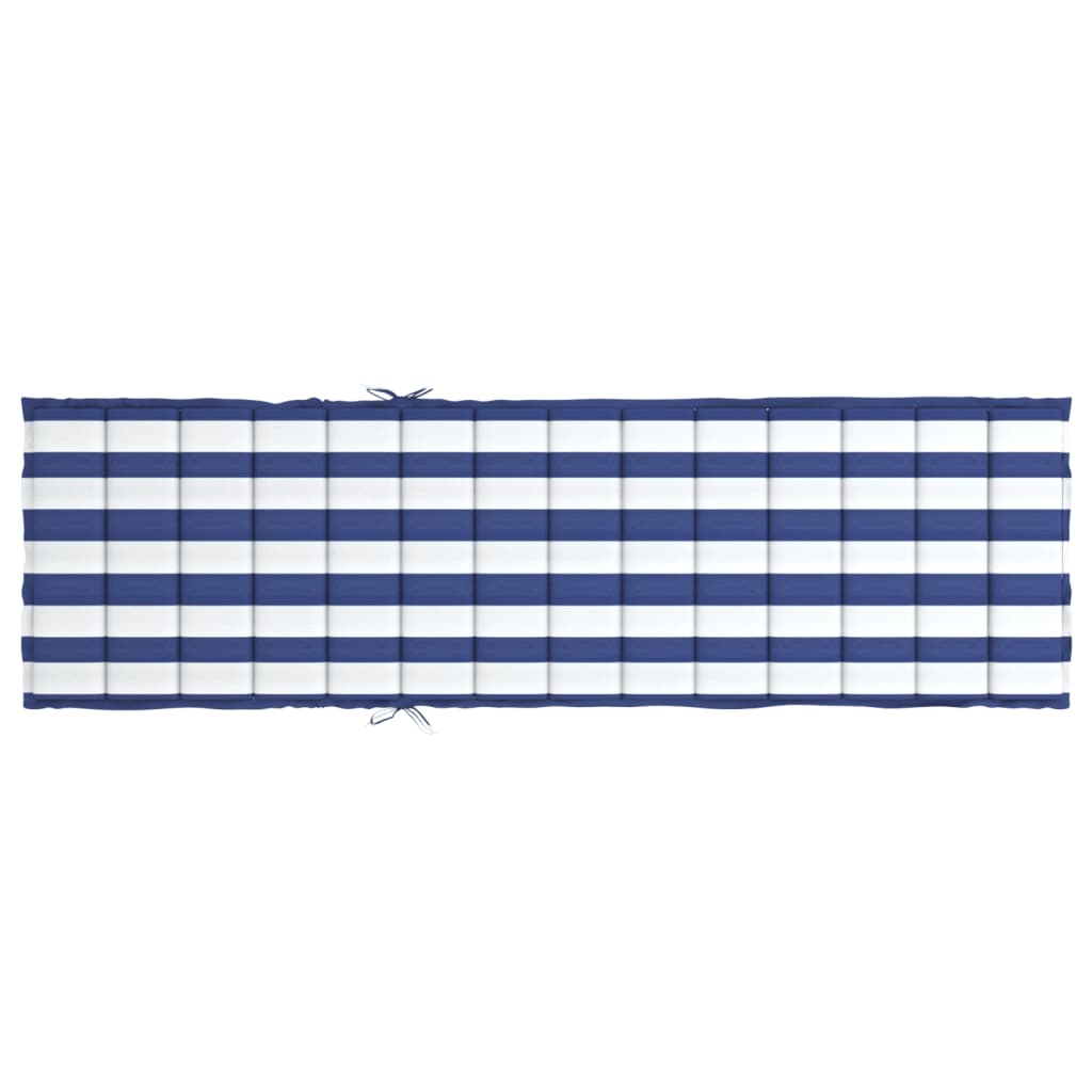 Liege-Kissen Blatt Blattmuster 200 x 70 x 3 cm Oxford-Stoff