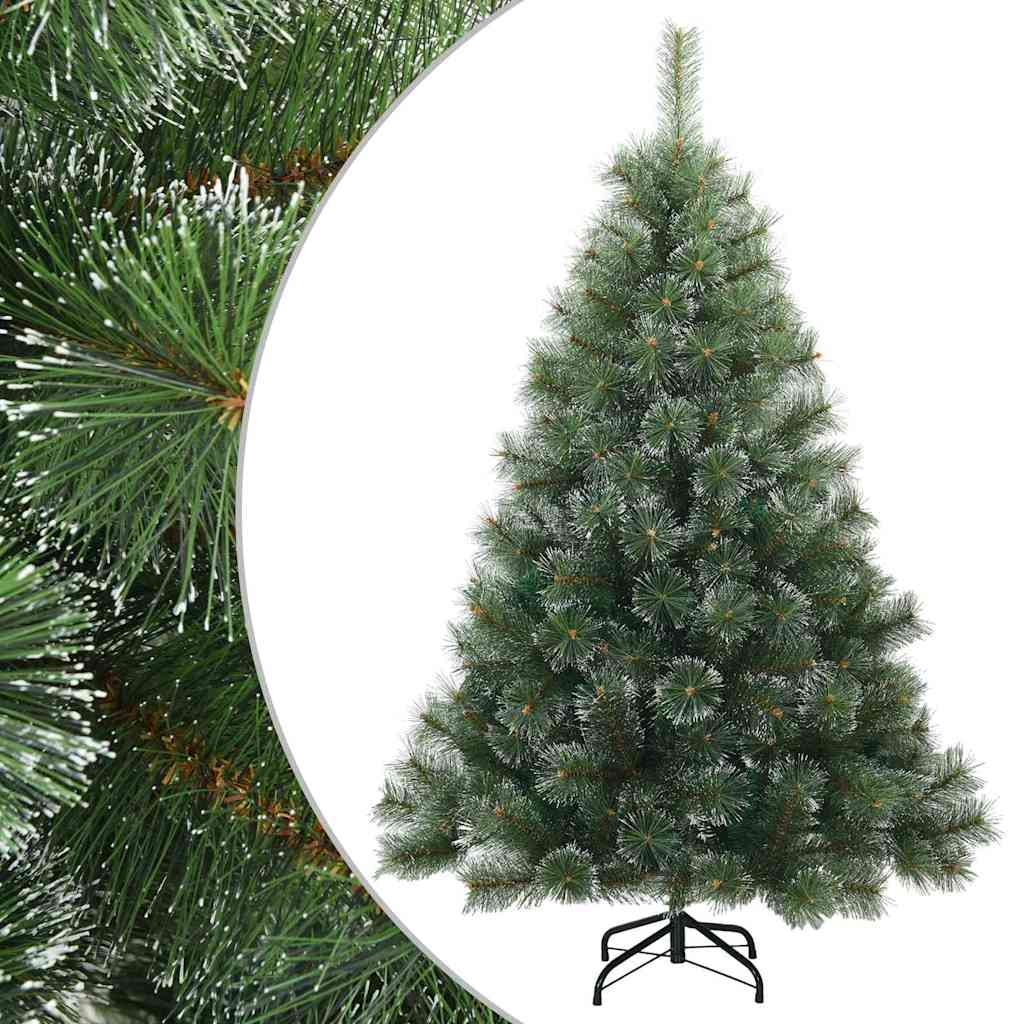 Künstlicher klappbarer Weihnachtsbaum Grün 120 cm PVC, Stahl