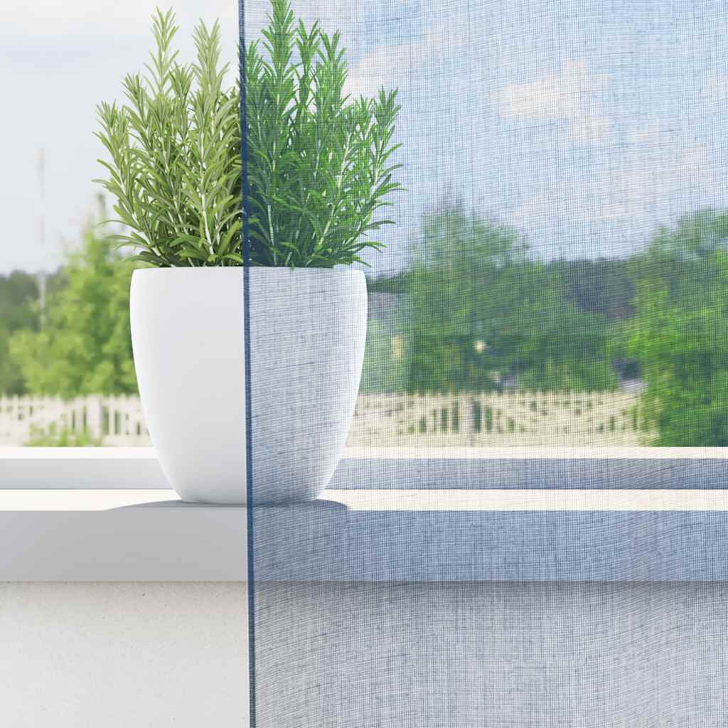 Voile Vorhänge mit Ösen 2 Stk. Apfelgrün 140x140 cm