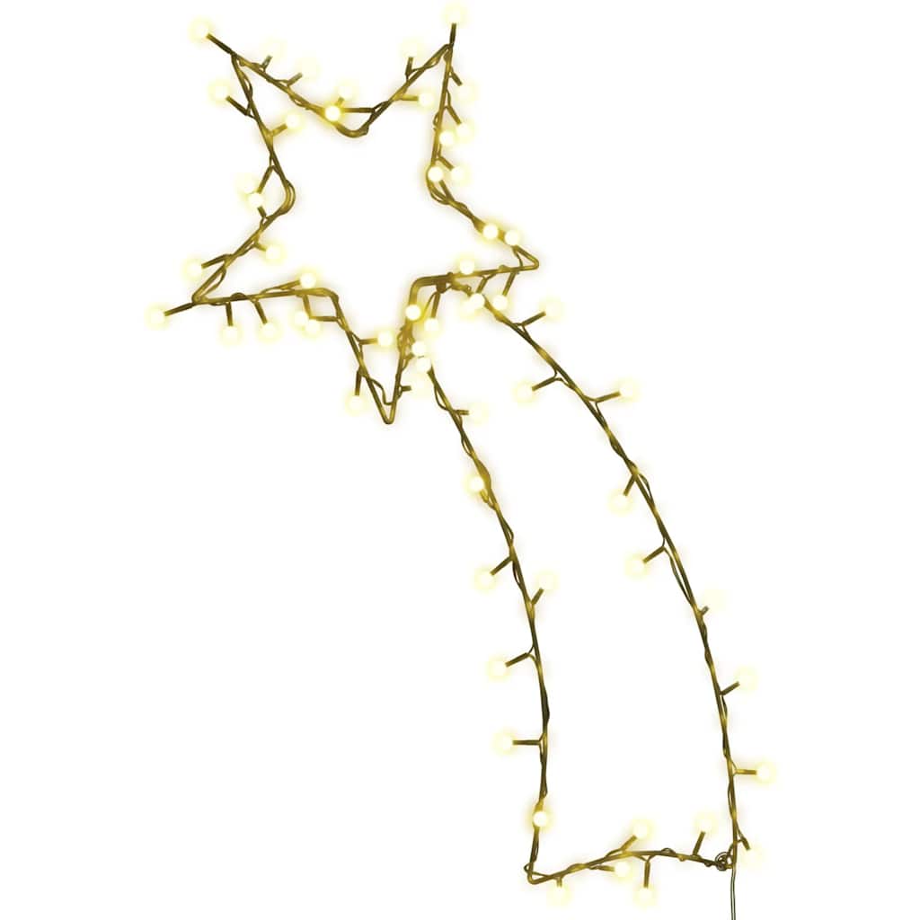 Weihnachtsbeleuchtung Sternschnuppen-Silhouette 115 LEDs