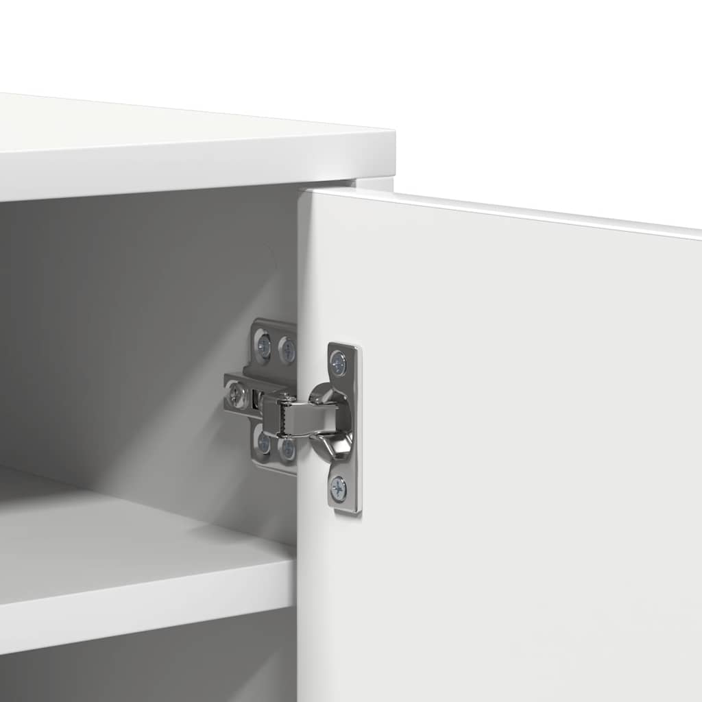Schuhschrank Weiß 60x35x70 cm Holzwerkstoff